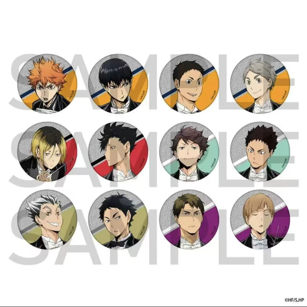 【排球音乐会】排球少年音乐会再贩闪吧唧徽章色纸（盲盒代拆）