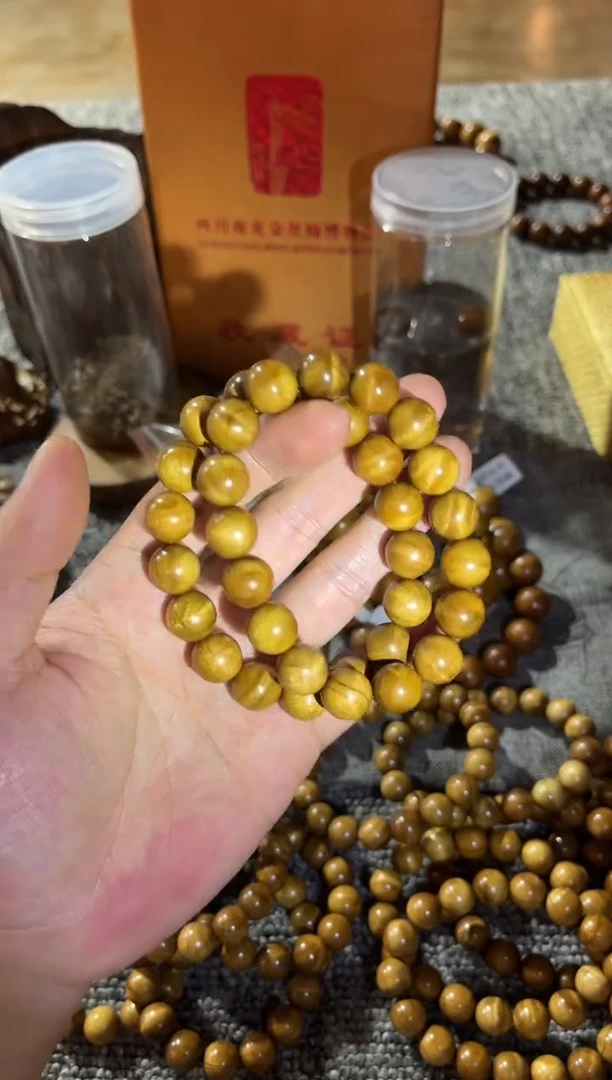 手串/手链楠木（金丝楠）1.2影子波29