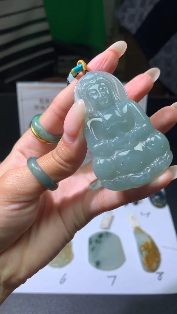 【闪购商品】定制翡翠未镶嵌不退不换CMH1件-A