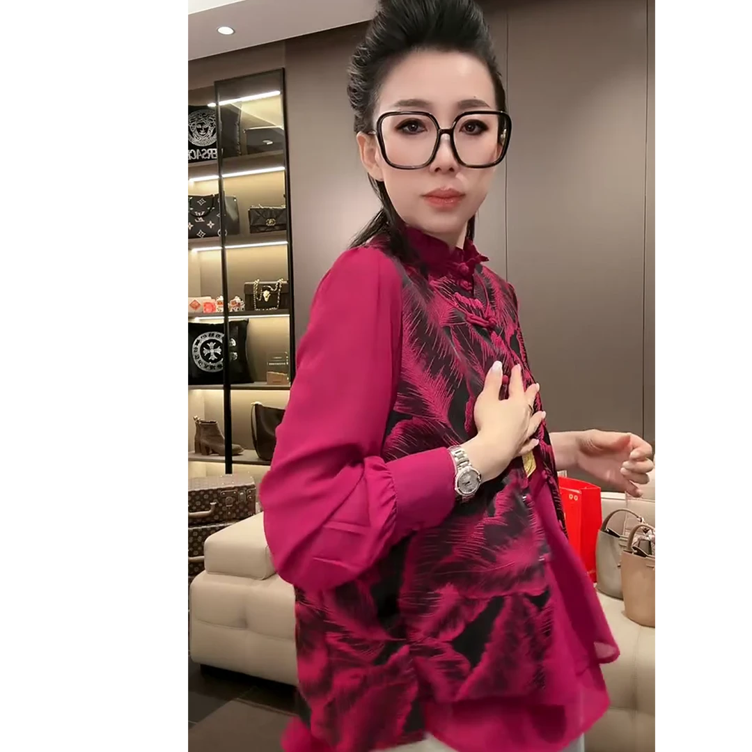 早春款国风新中式时尚马甲1810