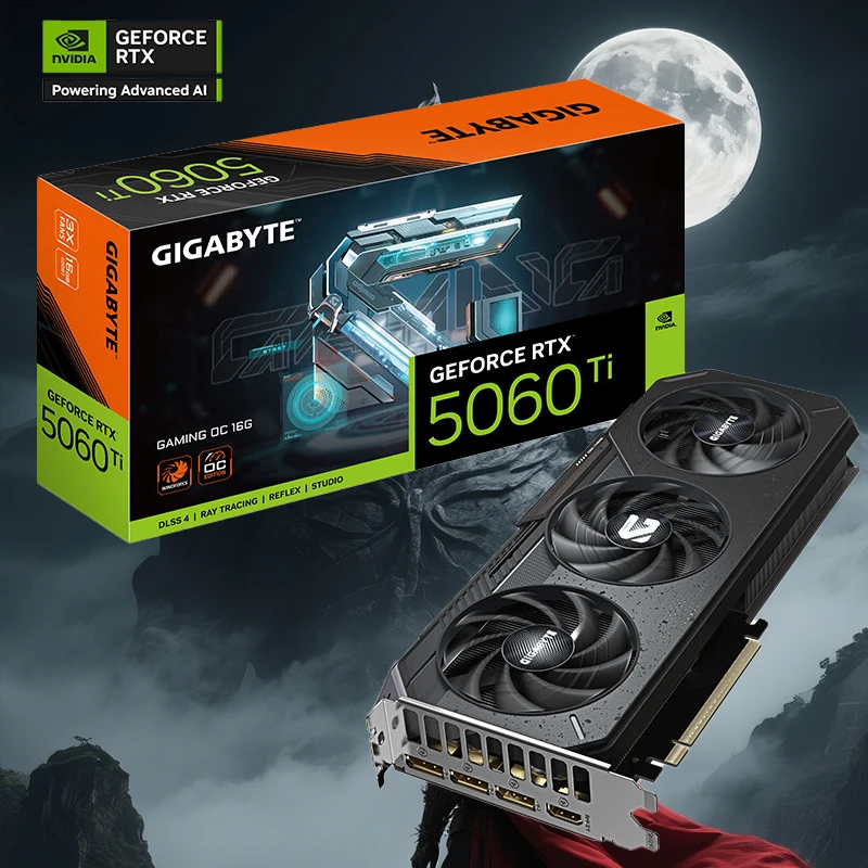 技嘉5060TI 16G 魔鹰/雪鹰/猎鹰/冰猎鹰/风魔 OC电竞图形游戏设计