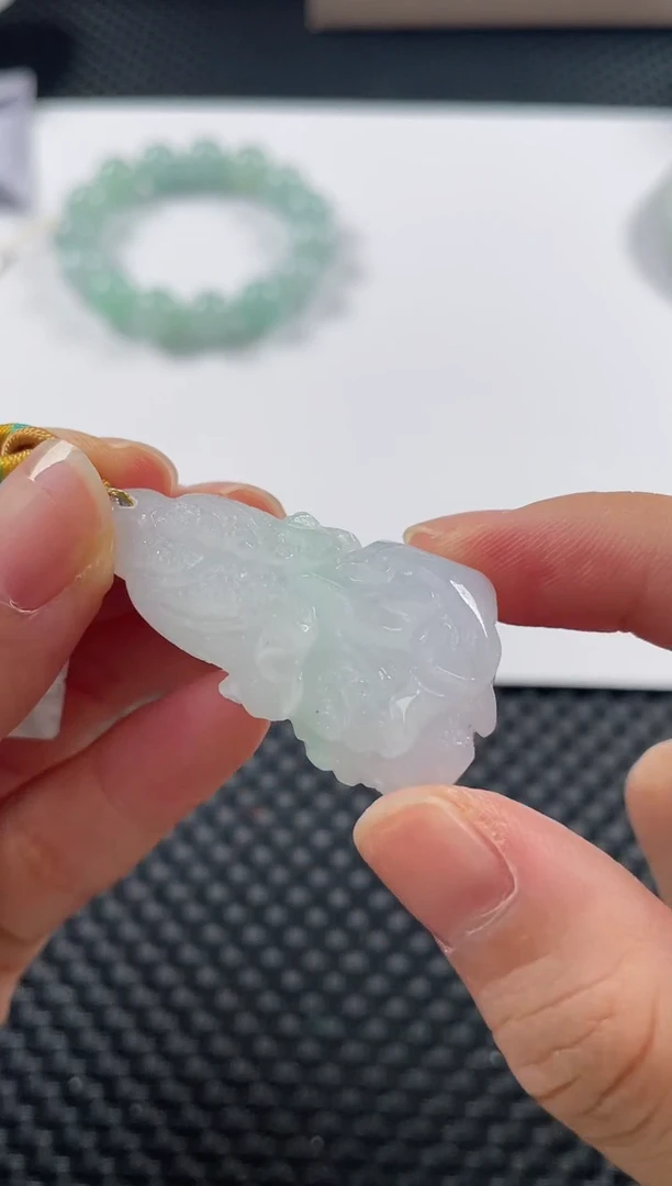 颈饰未镶嵌翡翠基地发货H 1669 白菜