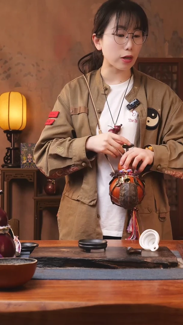 【闪购商品】249S号精品大漆葫芦防腐防渗装水茶酒