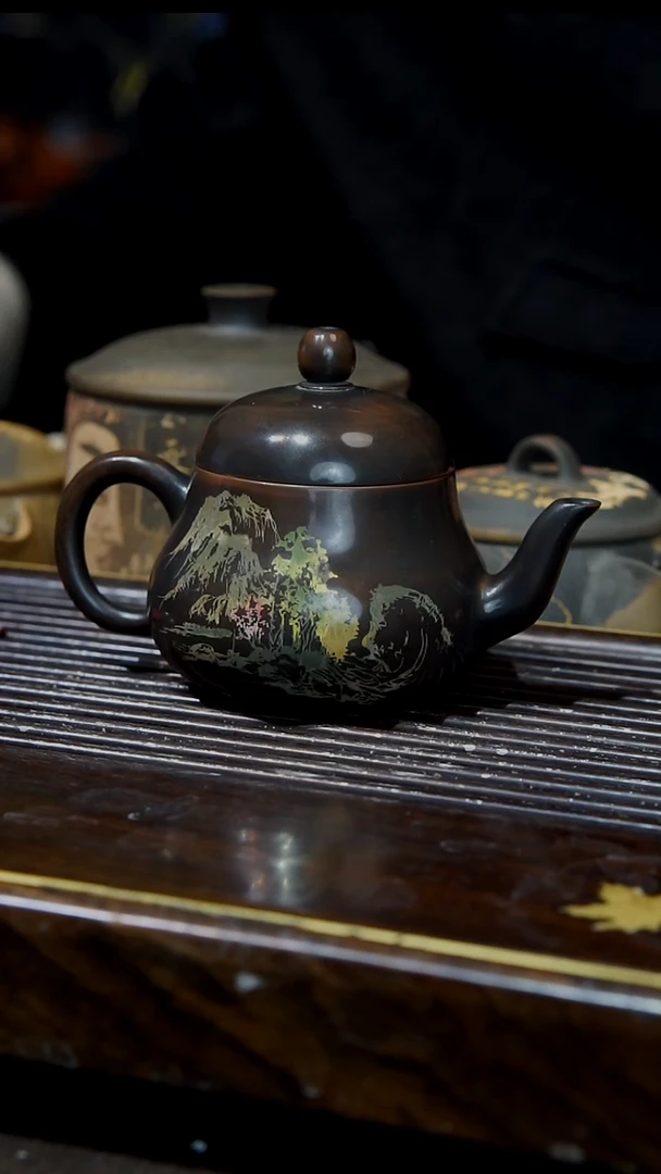 云南建紫陶全手工无瑕  015  120cc