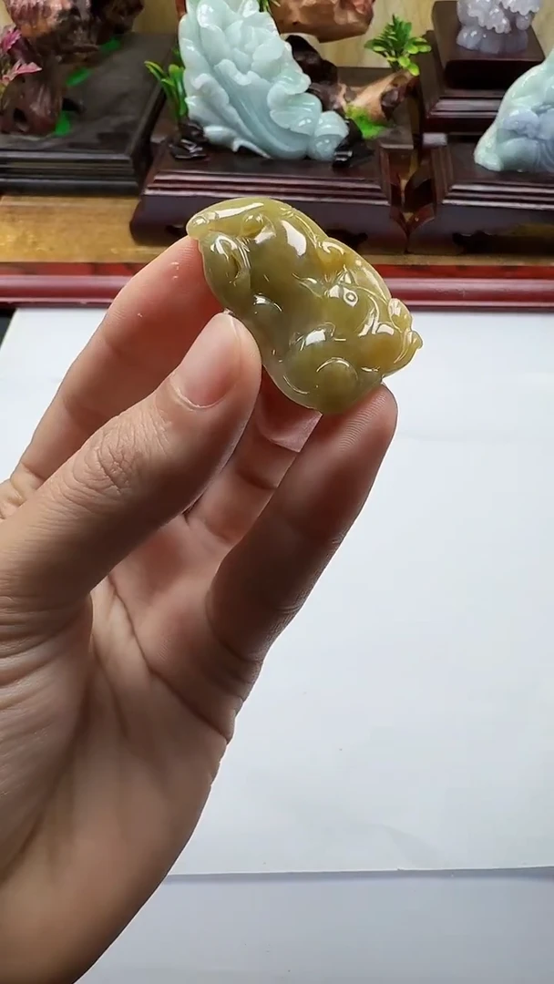 吊坠(不含链)未镶嵌翡翠1