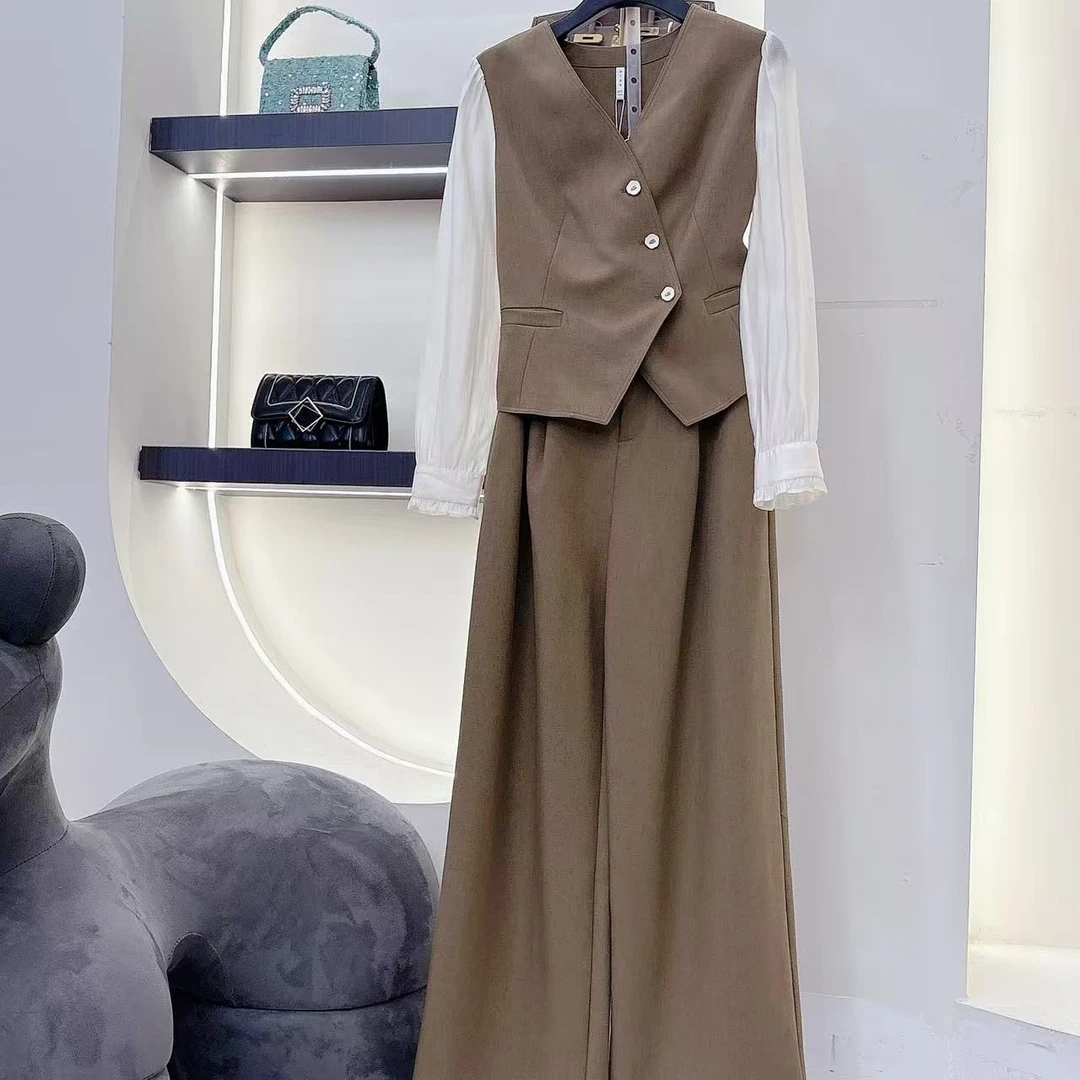 FF3441常规见外包装加厚时尚棉服女装棉衣拼接冬款泡泡袖