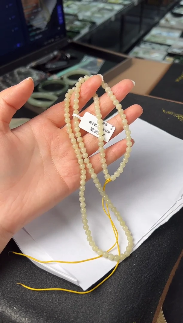 项链未镶嵌和田玉麦子家族项链 XL237