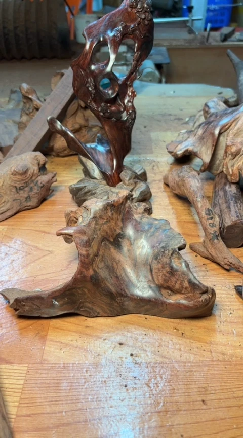 【闪购商品】黄花梨/降香黄檀其他海黄原木直邮