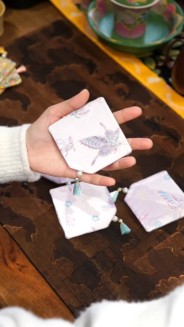 【闪购商品】瓷片杯垫大碗茶的茶器