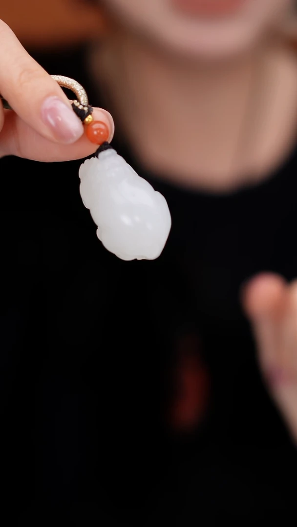 未镶嵌和田玉挂件MZL020和田玉貔貅挂坠