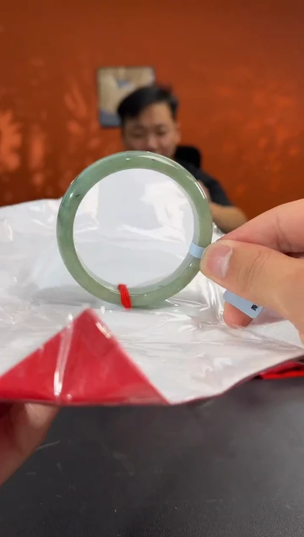 未镶嵌手镯翡翠15 55