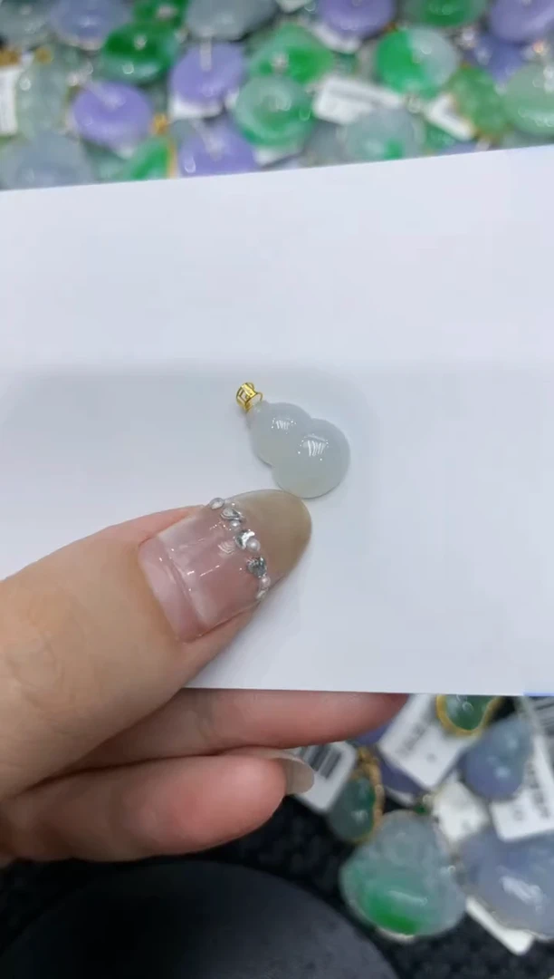 【闪购商品】翡翠颈饰18K金镶嵌222222222