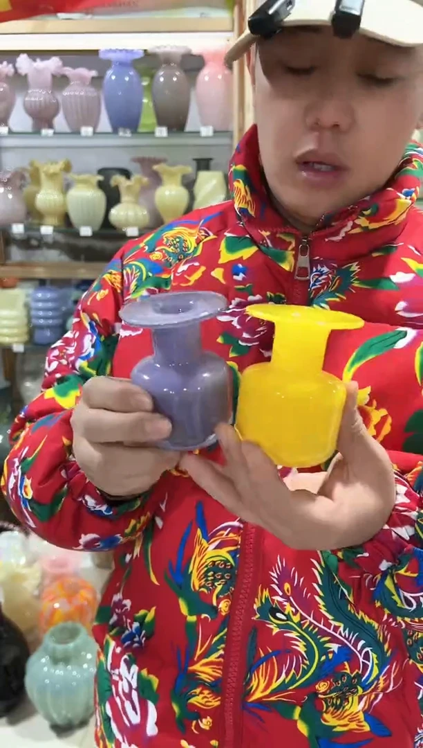 【闪购商品】无铅玻璃迷你花瓶2个