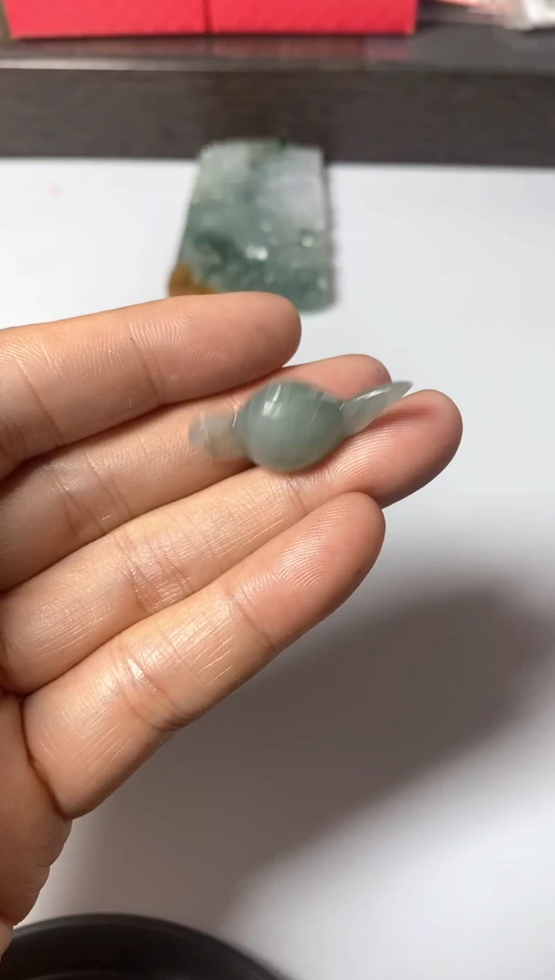 翡翠裸石翡翠挂件吊坠-139