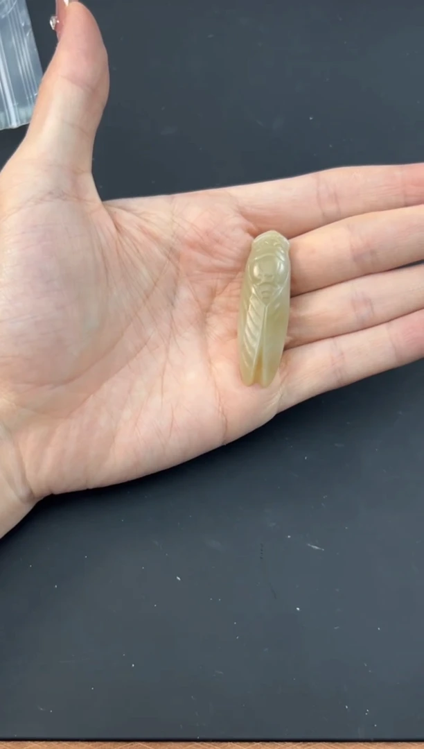 【闪购商品】和田玉吊坠(赠链)未镶嵌且末微色差迪克兰吊坠