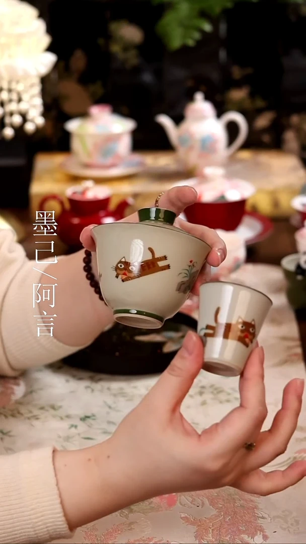 喵星人雀喵一碗一杯