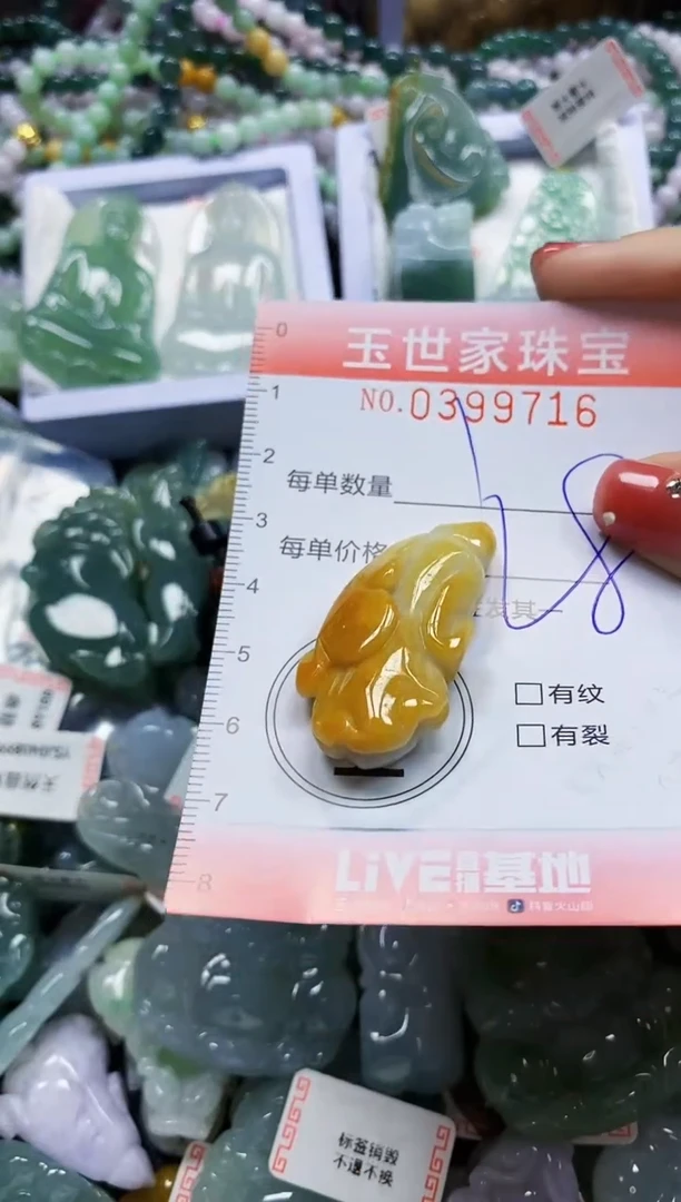 颈饰未镶嵌翡翠闪购0399716