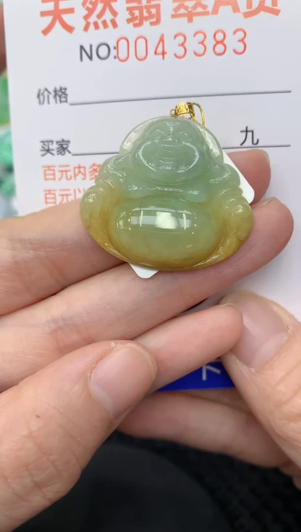 【闪购商品】翡翠颈饰18K金镶嵌111111111