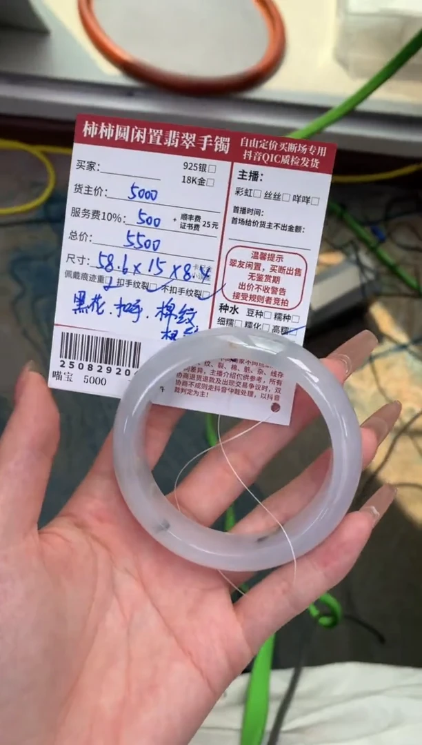 未镶嵌手镯翡翠**姐姐250829204