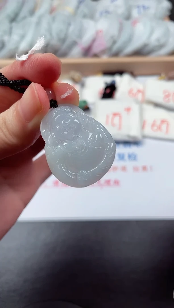 颈饰未镶嵌翡翠天然A货