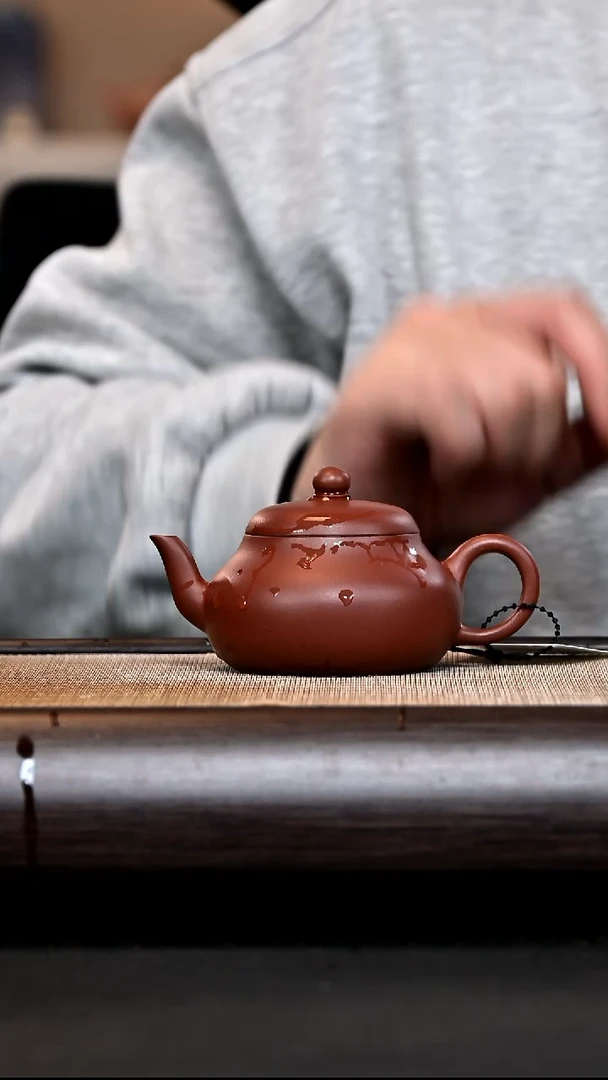 【闪购商品】紫砂茶杯GP15988 君德 红皮龙