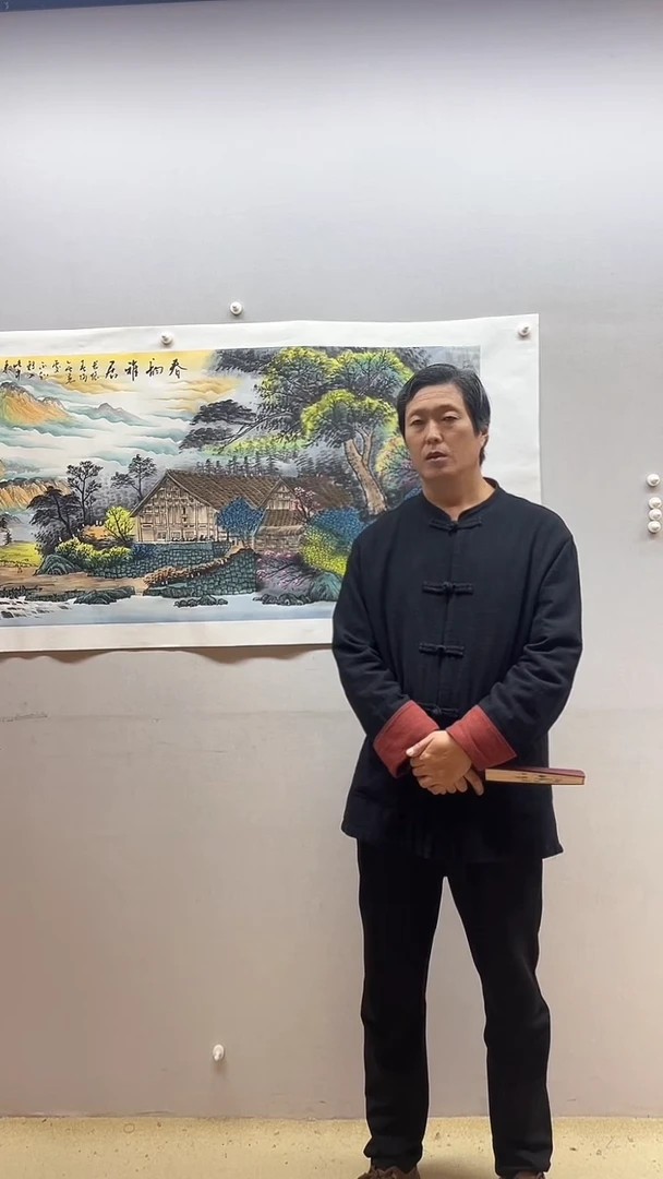 【闪购商品】国画张金专 春韵雅居