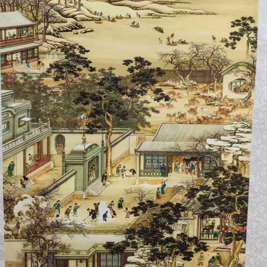 张传亭老师的国画作品.十二月