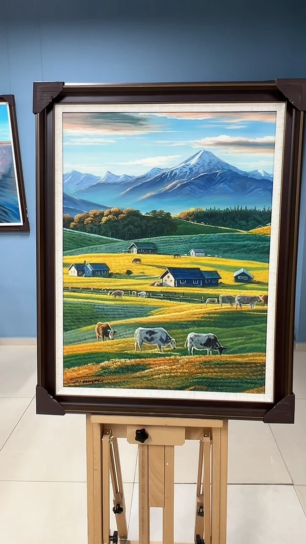 油画陶宗健-60*80-油画作品-风景