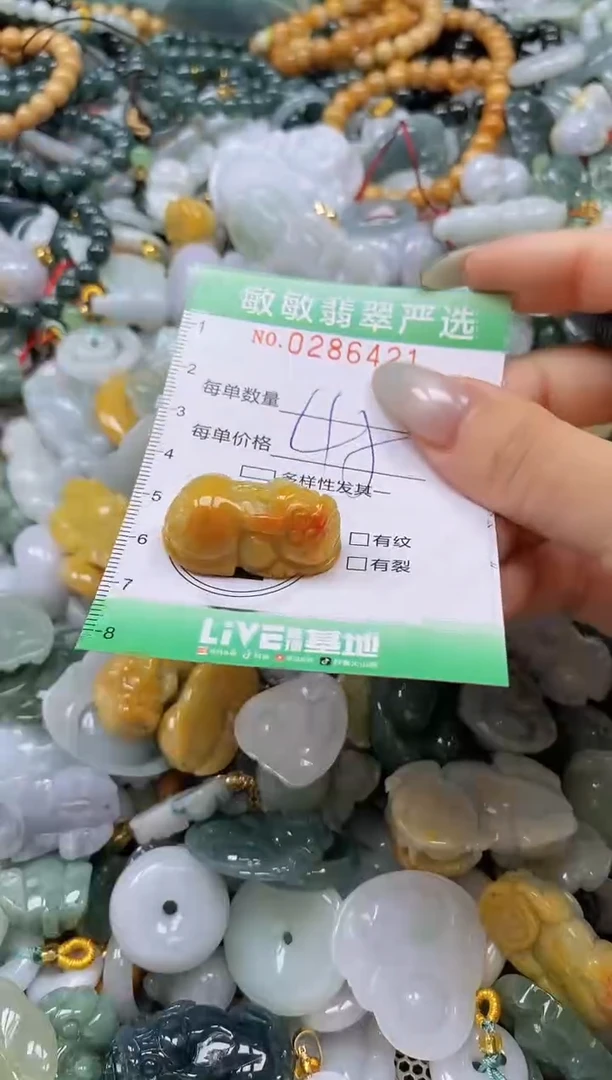 翡翠未镶嵌颈饰闪购0286421
