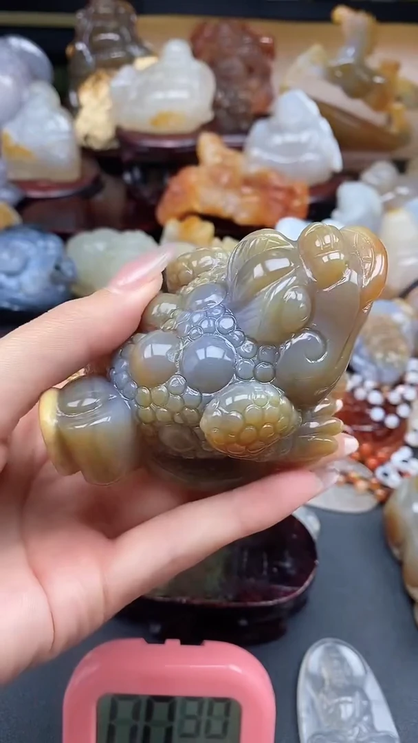 【闪购商品】玛瑙/玉髓颈饰未镶嵌dd