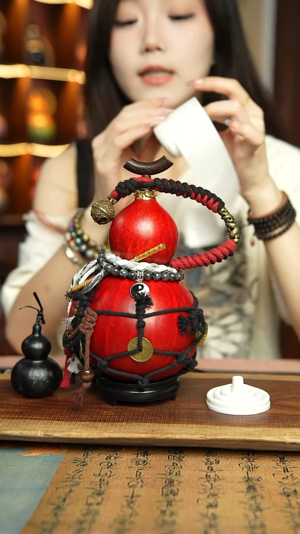 42号精品大漆酒葫芦防腐防渗装水茶酒