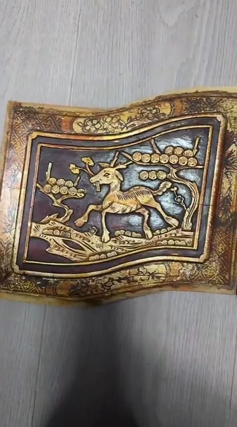 【闪购商品】香榧木2个孤品木雕50