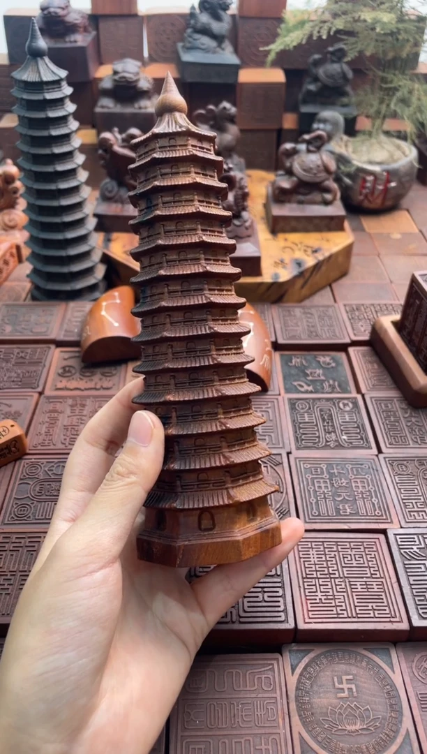 木13层雷焦实心文昌塔