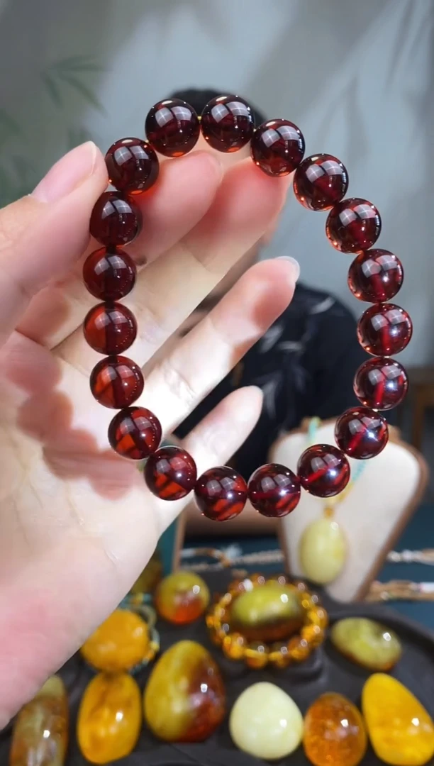 裸石琥珀未镶嵌10m+基地发货 一物一证 顺丰包邮