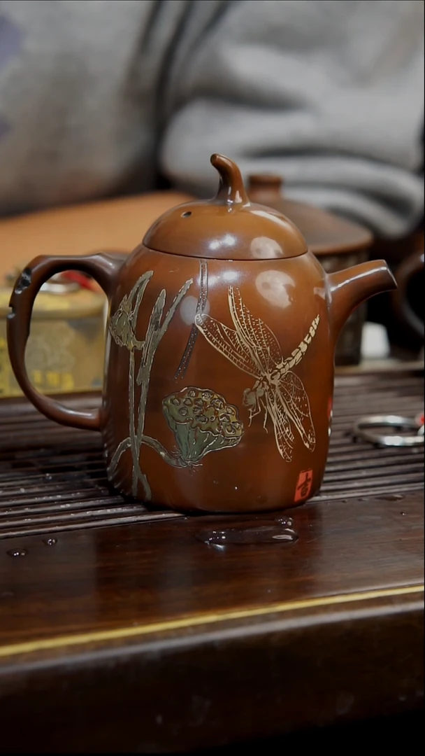 云南建水紫陶?***?全手工无瑕  094  140cc