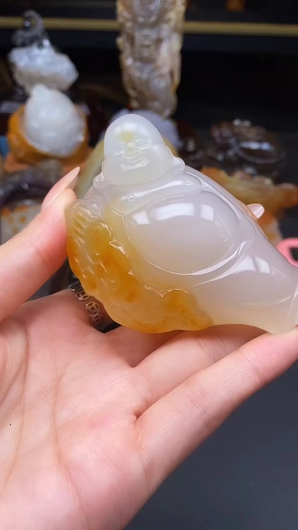 玛瑙/玉髓颈饰未镶嵌知**黑dd