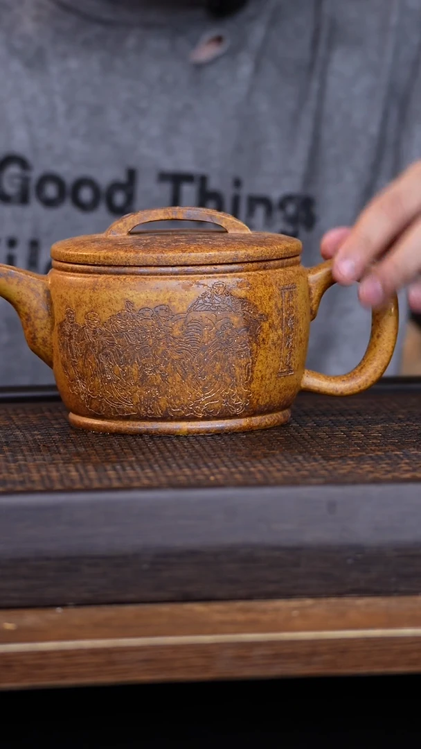 茶壶紫砂宜兴手工原矿紫砂壶001