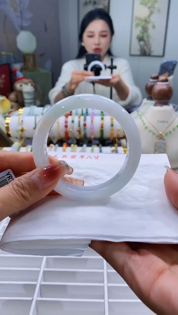 未镶嵌手镯翡翠122号56.3/12.0*8.7