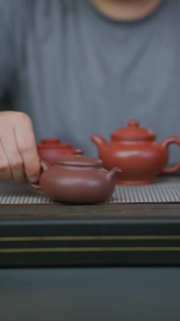茶壶紫砂微瑕半手底槽清柿园150cc