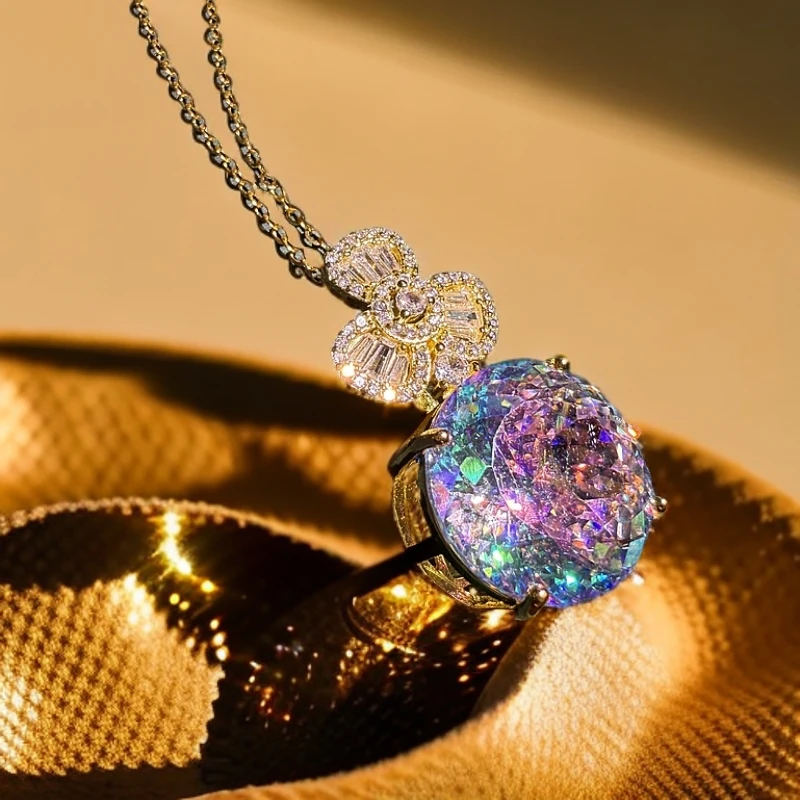 【高级定制】收藏级轻奢时尚设计吊坠WDA04045多样性发货