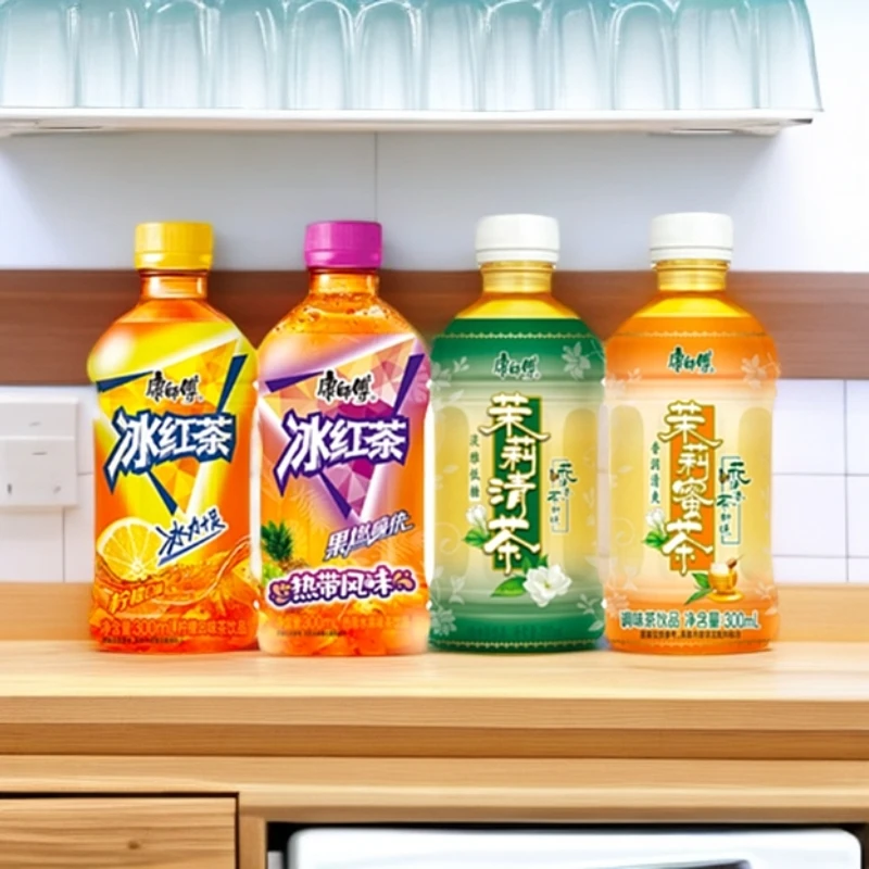 【到手6瓶】康师傅冰红茶酸梅汤全家福茉莉蜜茉莉清茶热带风味清凉