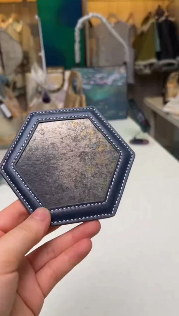 织绣青**草精选精美织锦放漏
