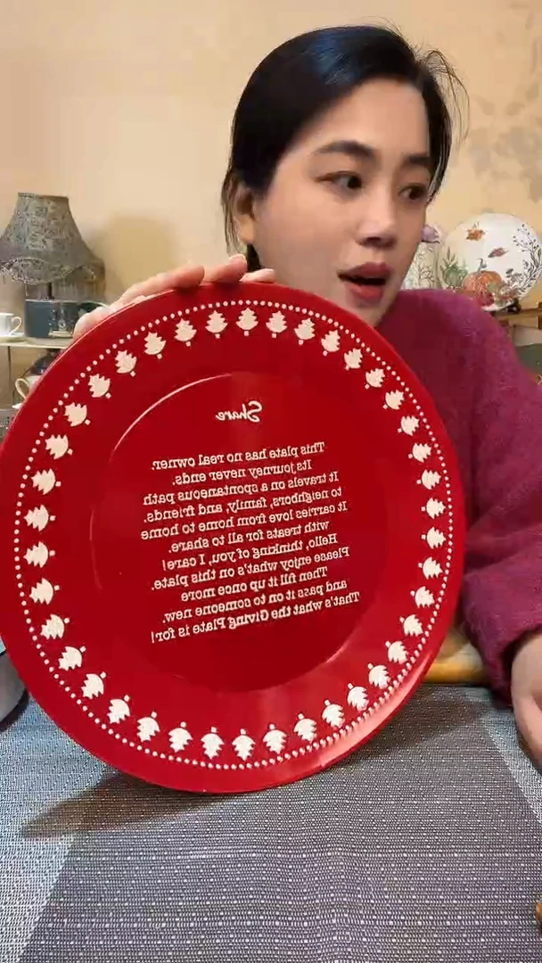 瓷片10.5英寸盘 微瑕介意勿拍