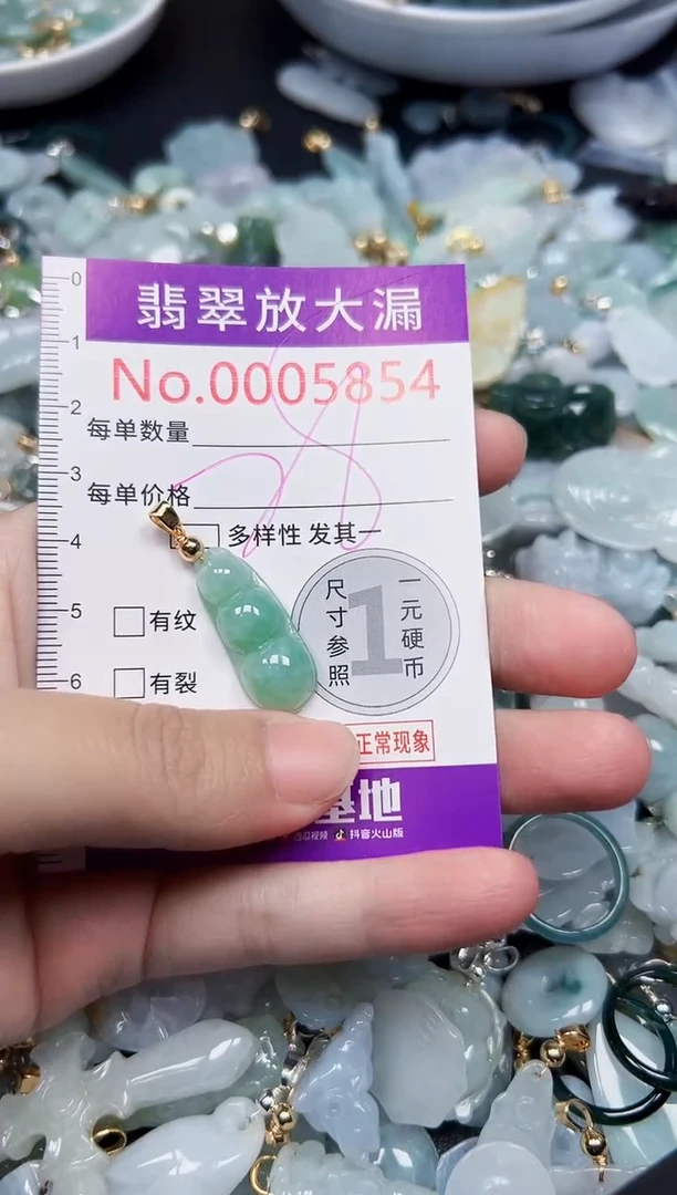颈饰未镶嵌翡翠5854