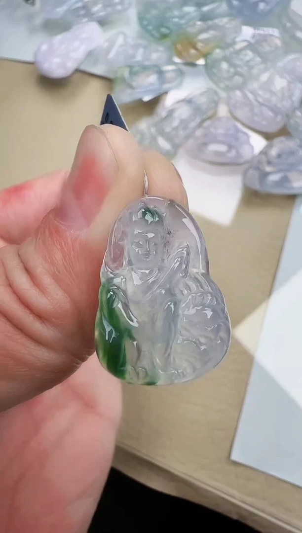 颈饰未镶嵌翡翠缅甸翡翠a货