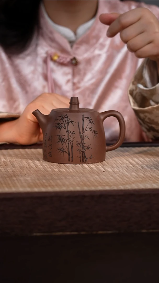 茶壶紫砂紫泥 280cc