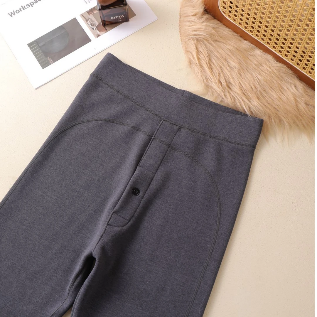 【青年版】男士石墨烯加绒加厚保暖裤打底内穿冬季底裤大码加肥