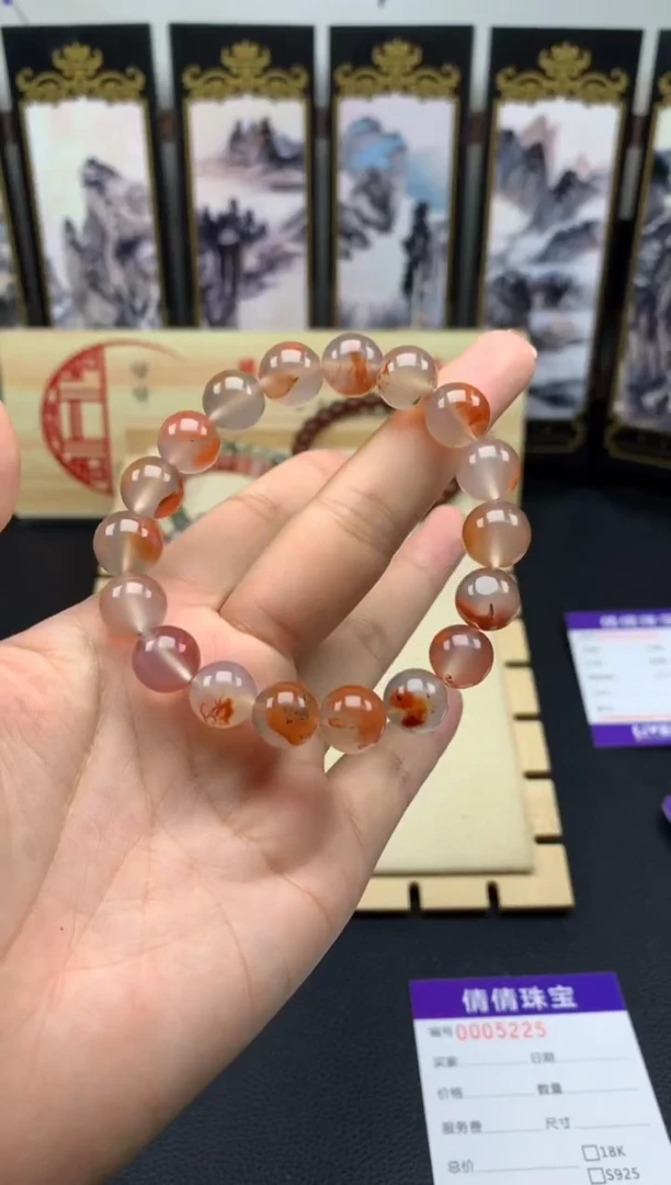 南红玛瑙未镶嵌颈饰/