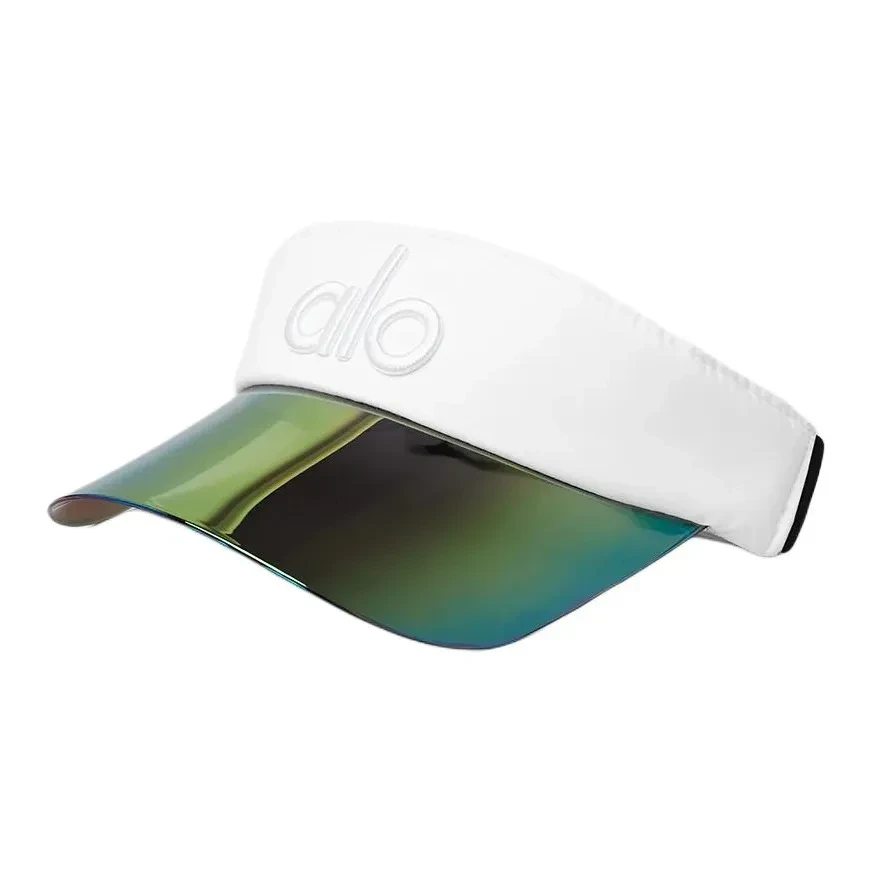 Alo刺绣涤纶防晒帽男女同款情侣款