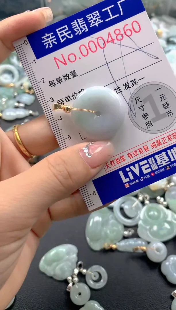 颈饰未镶嵌翡翠4860